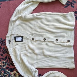 BooHooMAN Oversized Knit Ribbed Stitch Cardigan